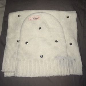 Victoria's Secret scarf and beanie set