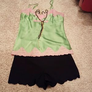 Black high waist shorts