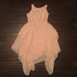 Flowing cocktail dress