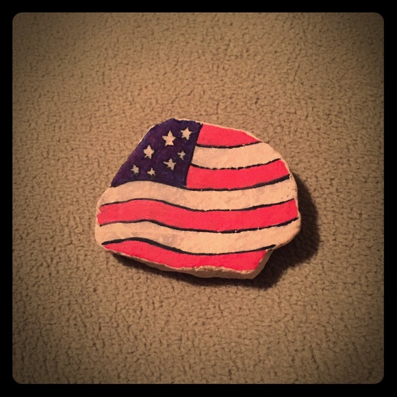🇺🇸 American Flag Quartz Paper Weight 🇺🇸