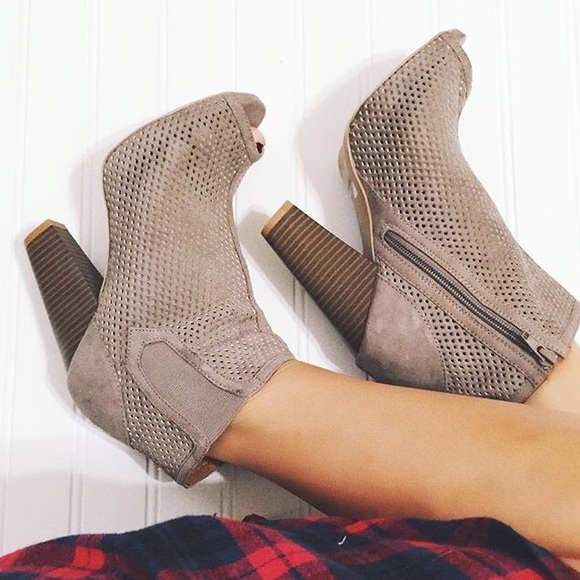Taupe Booties
