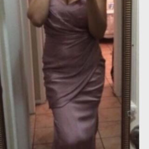 Pink Silk Dress