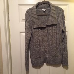 Soft gray St. John Bay sweater