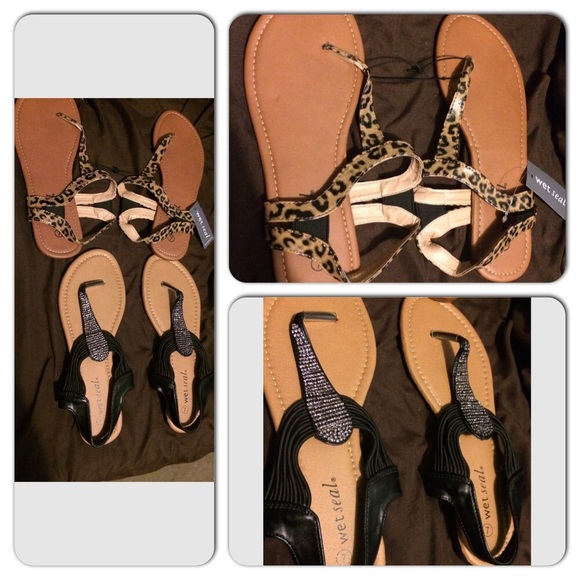 Wet seal sandals. Size 7