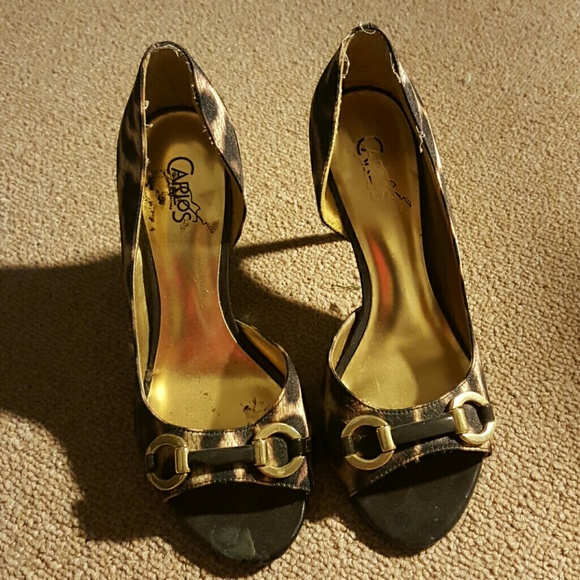 Leopard print pumps