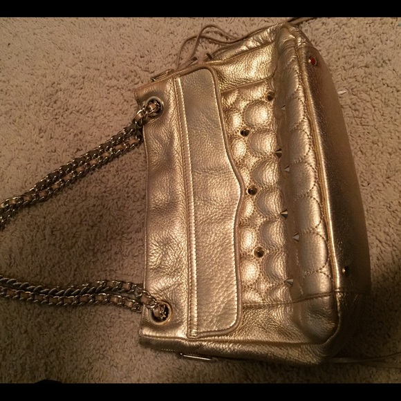 Gold Rebecca Minkoff Swing Bag