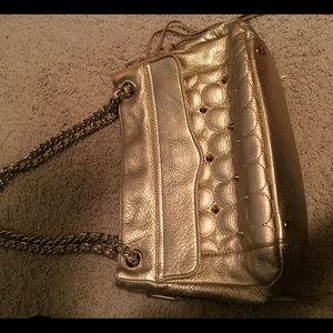 Gold Rebecca Minkoff Swing Bag