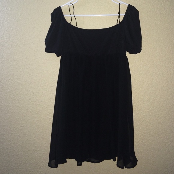 Sexy Off Shoulder Black Dress