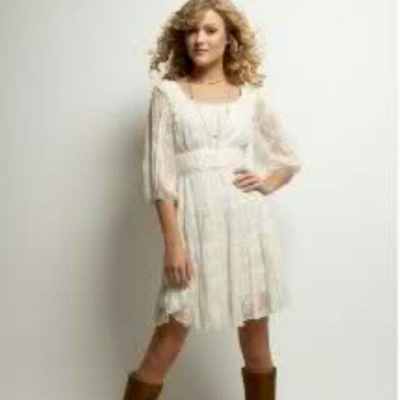 Jessica Simpson silk lace dress - Picture 1 of 4