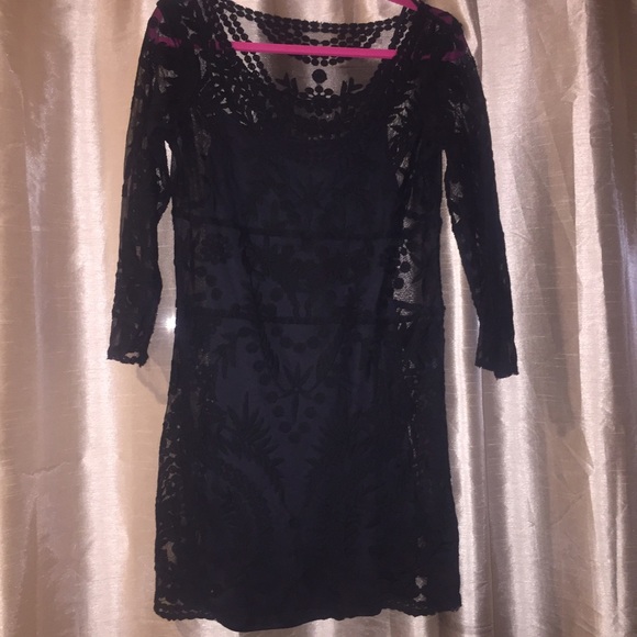 Express Dresses & Skirts - Lace Mini dress!
