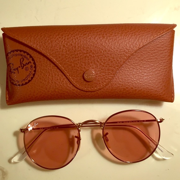 Authentic Round Ray Ban Sunglasses