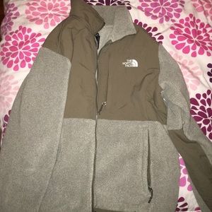 Ladies XL light/dark gray Northface