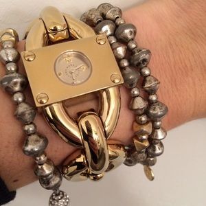 Marc by Marc Jacobs Gold Bracelet Watch