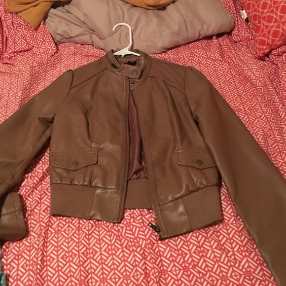 Leather jacket