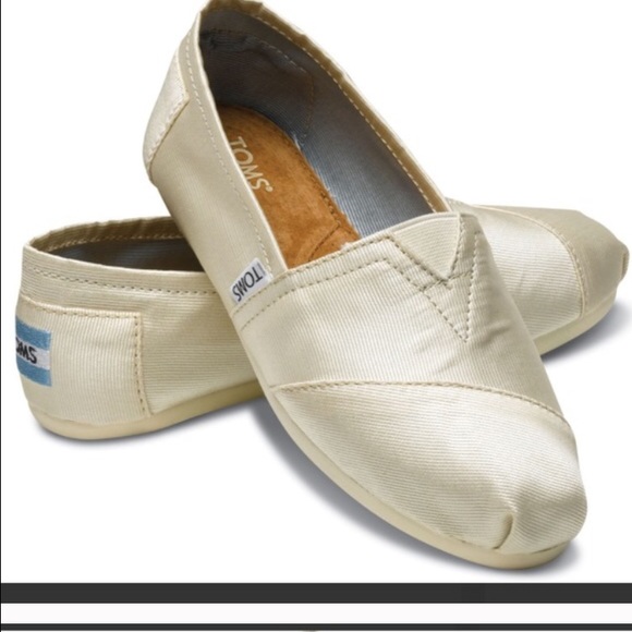 TOMS Ribbon Grosgrain Ivory Classics