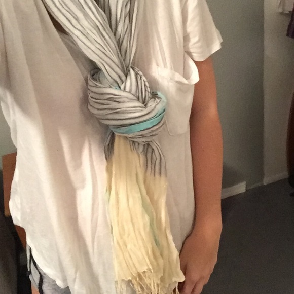 Multi colored scarf