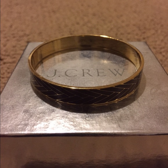 J.Crew Classic Medium Bangle with Pattern - Picture 2 of 3