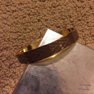 J.Crew Classic Medium Bangle with Pattern