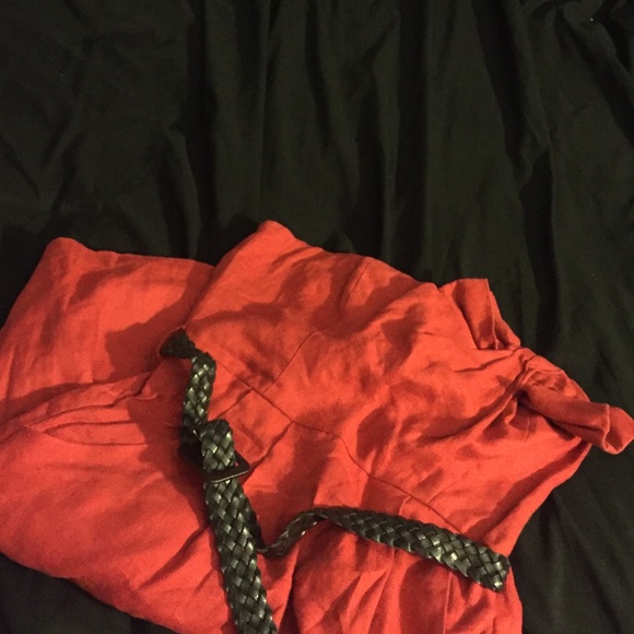 Red dress