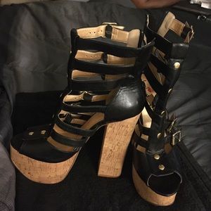 Stacked heels