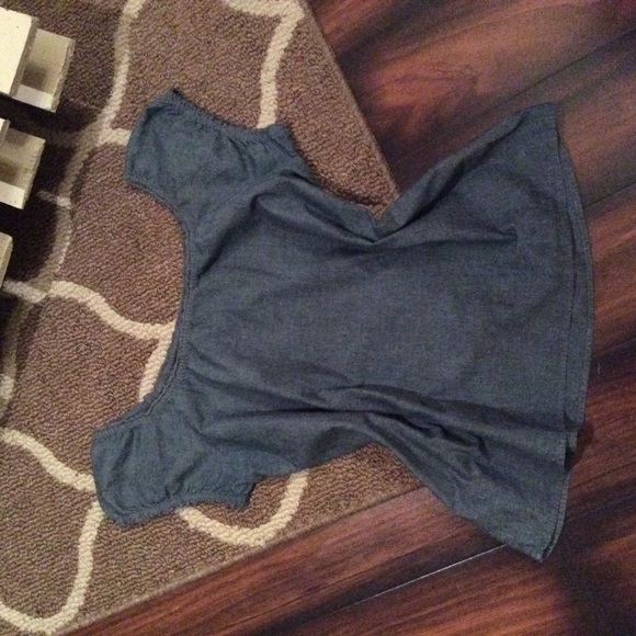 Blue Denim Blouse