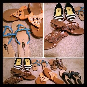 Sandals/flatts bundle