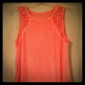 Coral / pink AE "soft & sexy" tank
