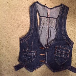 Denim vest