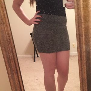 Urban Renewal Wool Mini Skirt