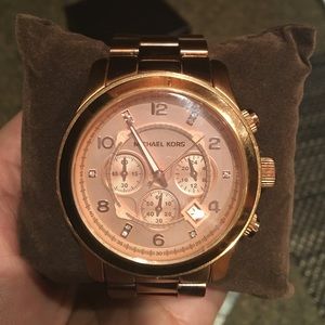 Rose Gold Michael Kors watch (Limited Edition)