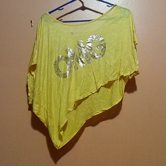 Off shoulder crop top