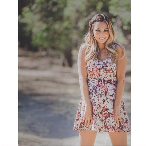 Angl Floral Skater Dress