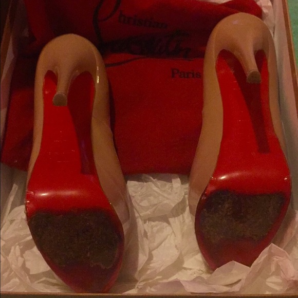 Christian Louboutin Lady Peep 37.5*NO LONGER 4SALE - Picture 4 of 4