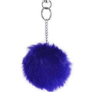 Topshop Pom Pom fur purse charm