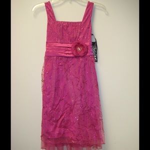Girl sequin dress by Sequin heart