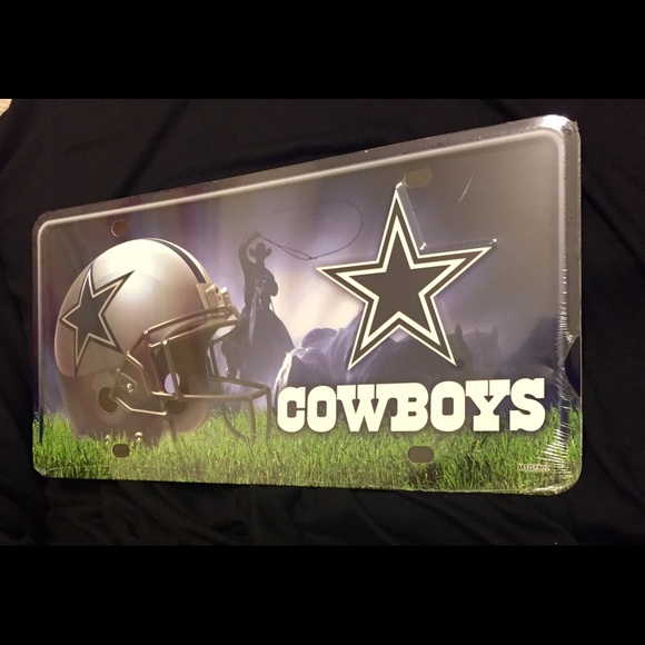 NFL Dallas Cowboys License Plate