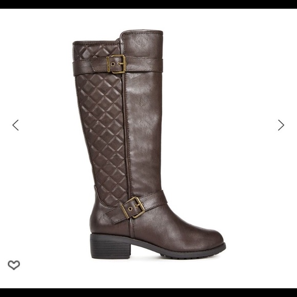 Ejana quilted pattern boots