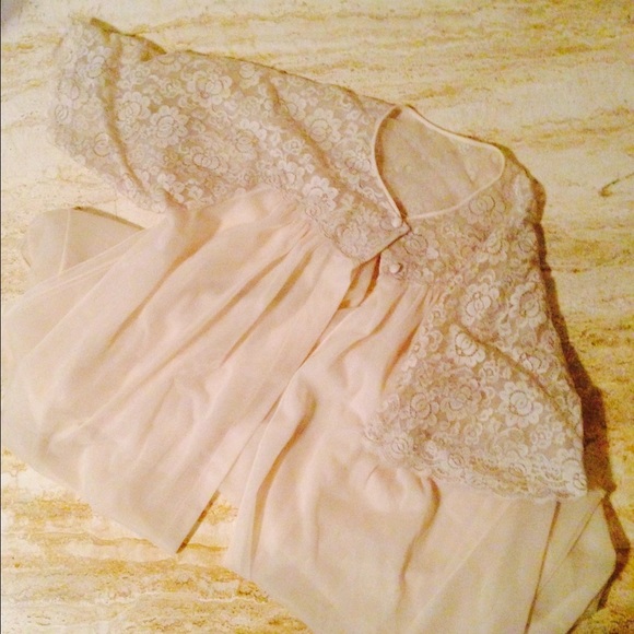 Vintage sheer nightgown
