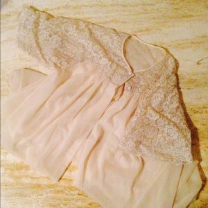 Vintage sheer nightgown