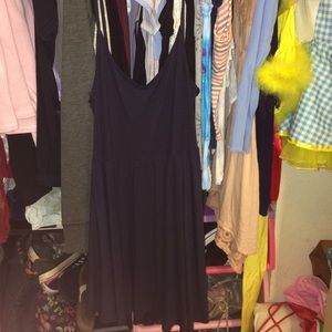 navy blue dress