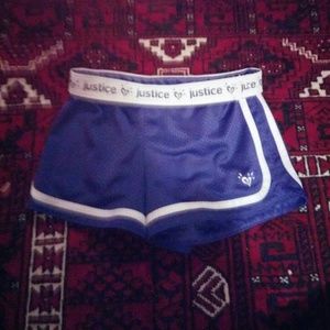 Purple Justice Booty shorts