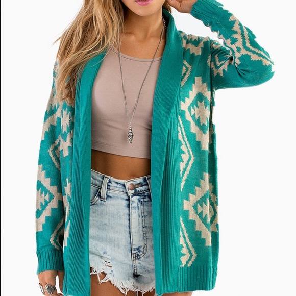 Tobi Tribal Cardigan