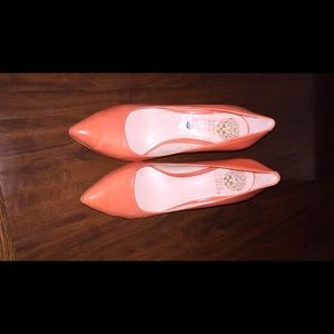 Vince Camuto Orange closed toe heels
