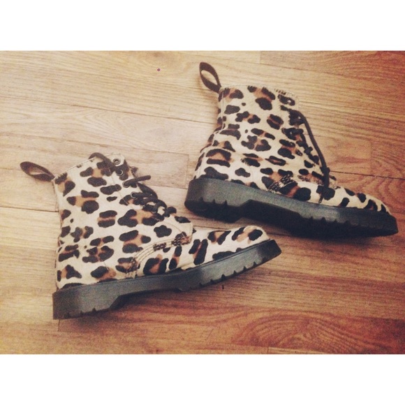 RARE Leopard Dr. Martens!
