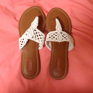 Lace Boho Sandals Size 20