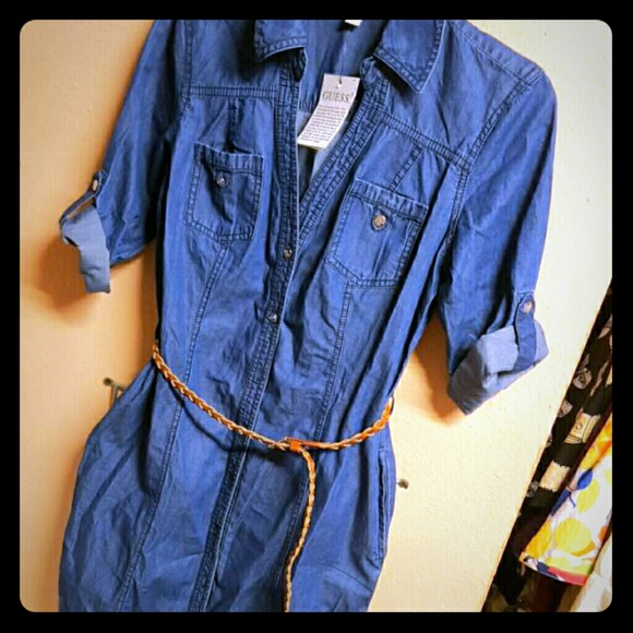 Guess shirt dress