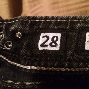 PRICE DROP!!!!! size 28 miss mes black .