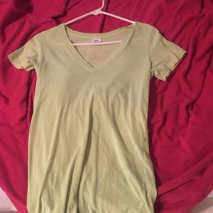 Vs pink V neck shirt