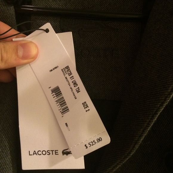 Lacoste Peacoat NWT - Picture 3 of 4
