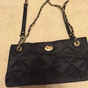 DKNYC quilted clutch